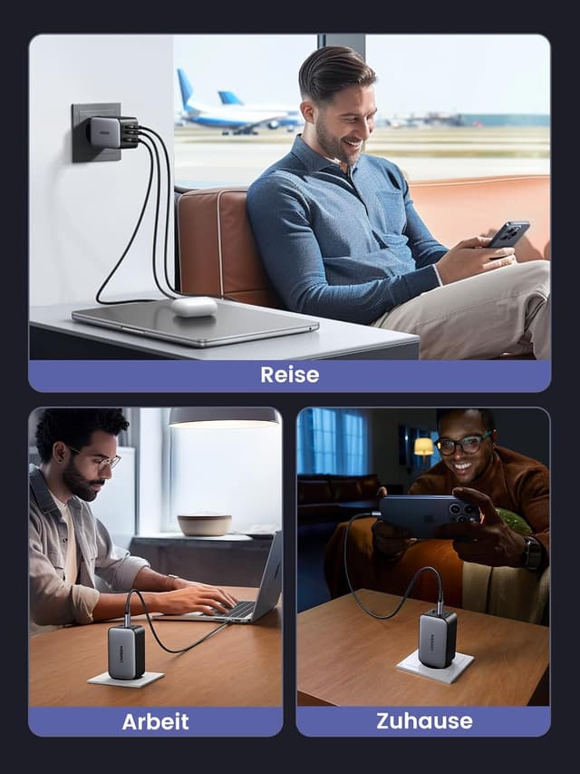 Thumbnail 4 de UGREEN Nexode USB C Ladegerät 65W 🔌