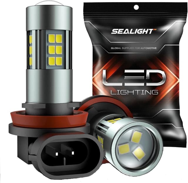 Detalle de SEALIGHT H16 H11 H8 LED Fog Light 6500K