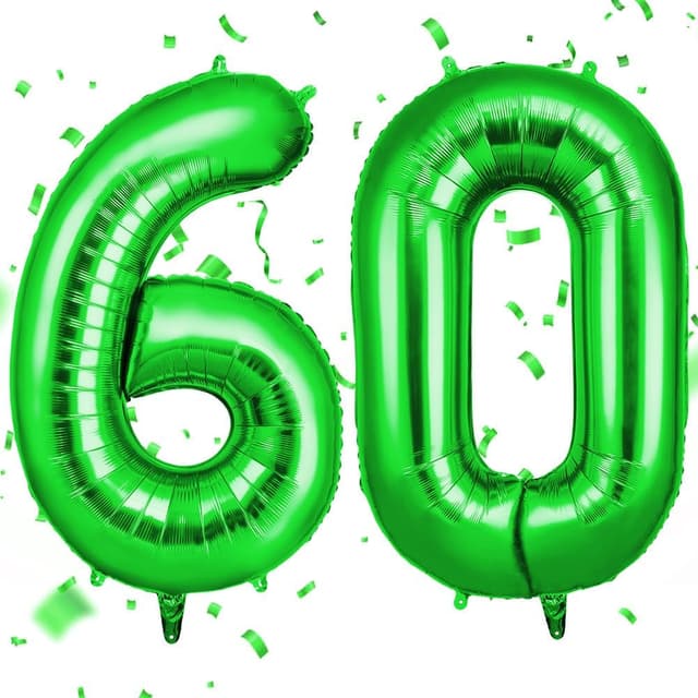 Detalle de OFFCUP Ballon anniversaire 60 ans 101 cm
