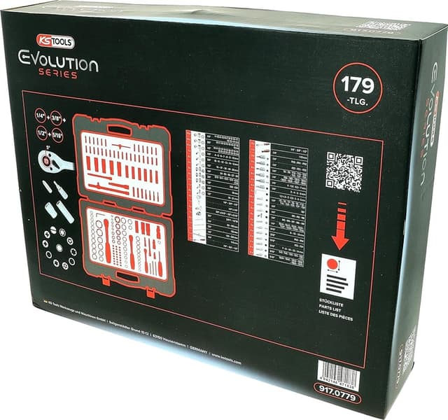 Thumbnail 3 de KS Tools 917.0779 Juego de vasos 179 pzs