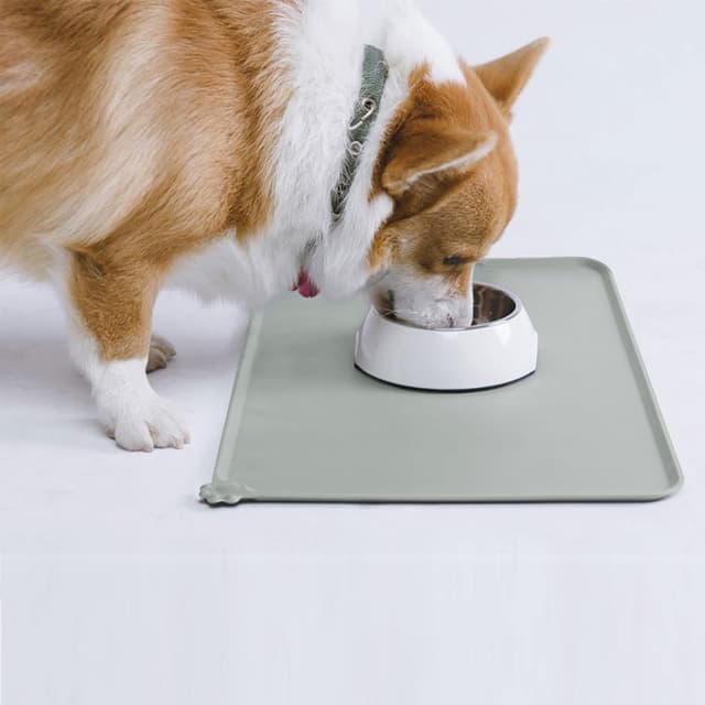 Thumbnail 6 de AUDWUD Silicone Waterproof Pet Feeding Mat (47 x 30 cm) with Anti-Slip Border