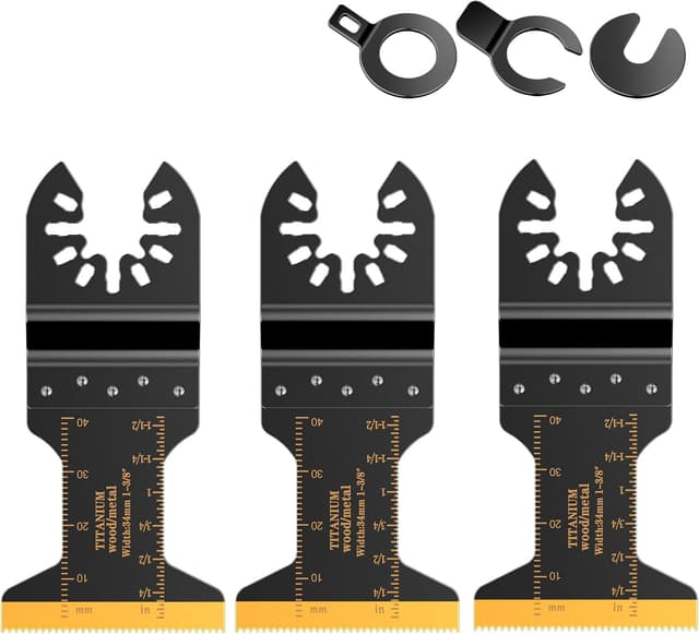 Imagen de Lame Aicoya Multitool 44 mm titanio 3 pezzi en OfertitasTOP