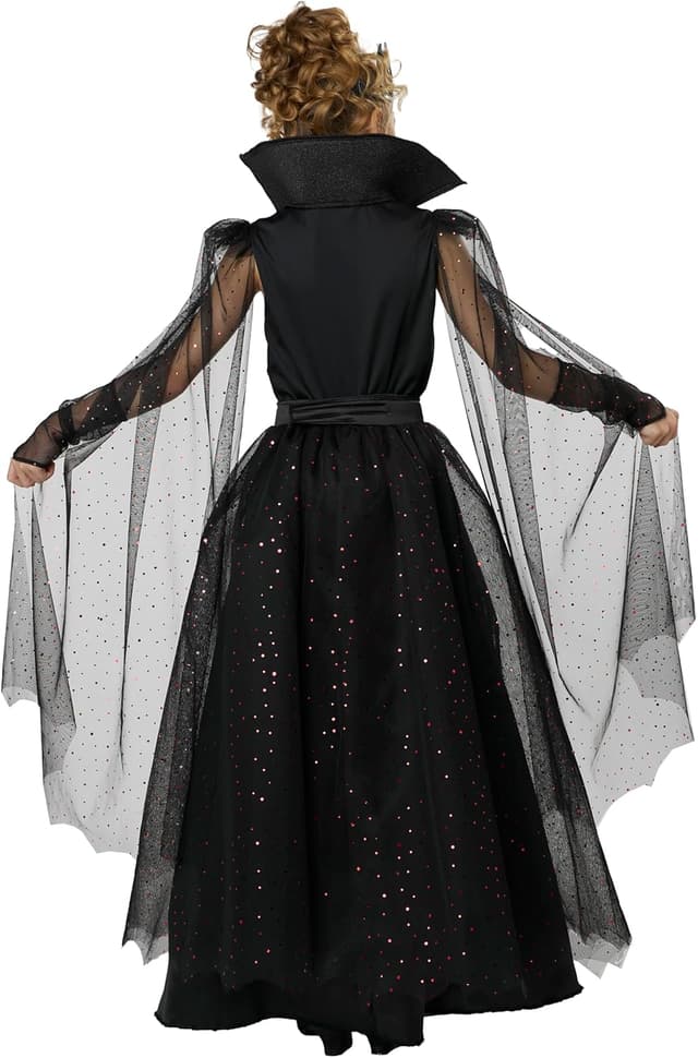 Detalle 1 de California Costumes Girls' Vampire Queen costume set