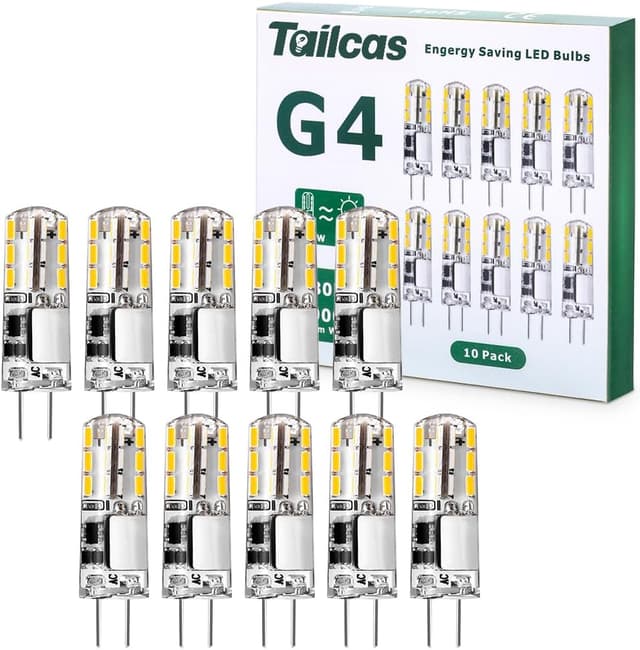 Imagen de Tailcas G4 LED Lampadina 150LM 10 pezzi en OfertitasTOP