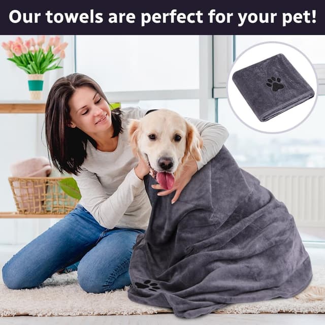 Thumbnail 6 de Adiwo Toalla mascotas 70x140 cm