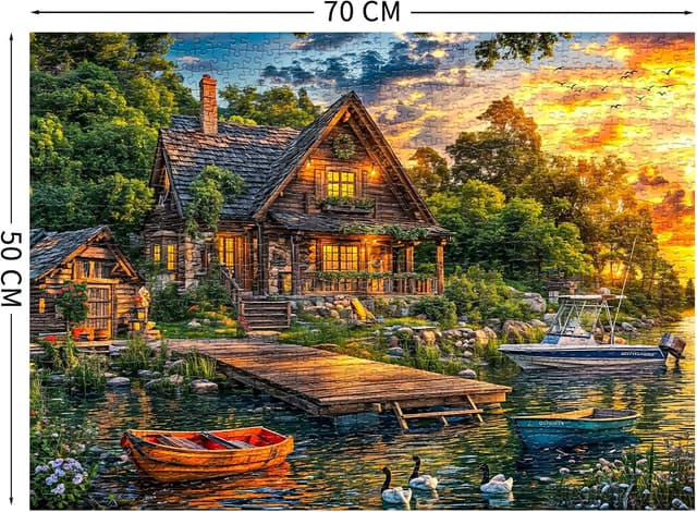 Detalle de TangComplete Puzzle 1000 pièces, 70 x 50 cm