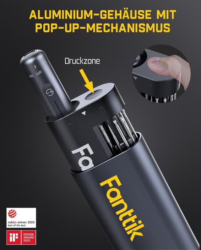 Thumbnail 4 de Fanttik F2 Master Mini Multifunktionswerkzeug 25.000 U/min