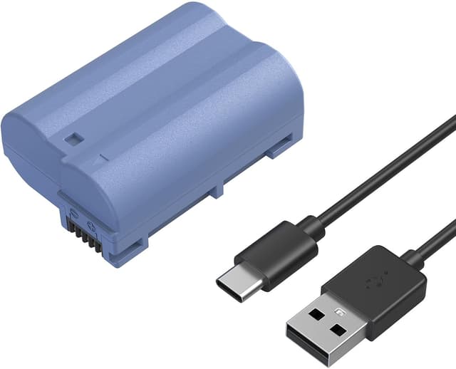 Detalle de SmallRig Battery für EN-EL15C (4332B) mit USB‑C Schnellladen – 2.400 mAh für ausgewählte Nikon-Kameras
