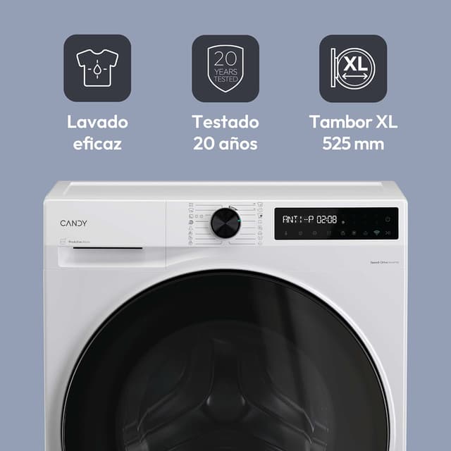 Thumbnail 4 de Candy Prowash 9 kg/1 400 rpm BWR 495BL8-S