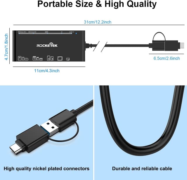 Thumbnail 6 de USB-C USB 3.0 Multi-Kartenleser 7-in-1