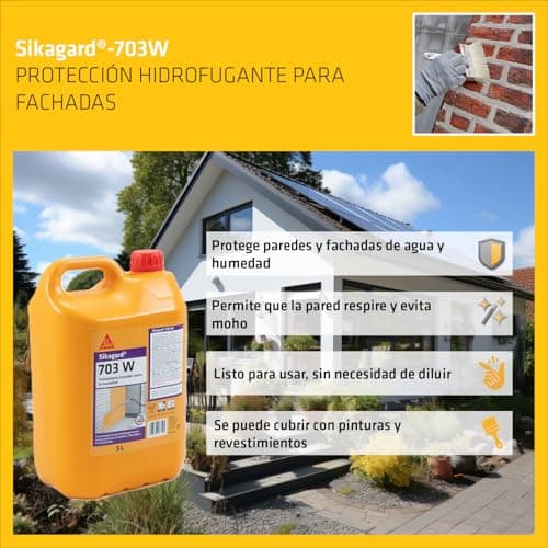 Thumbnail 2 de SIKA Sikagard 703W Impregnación Transparente 5L