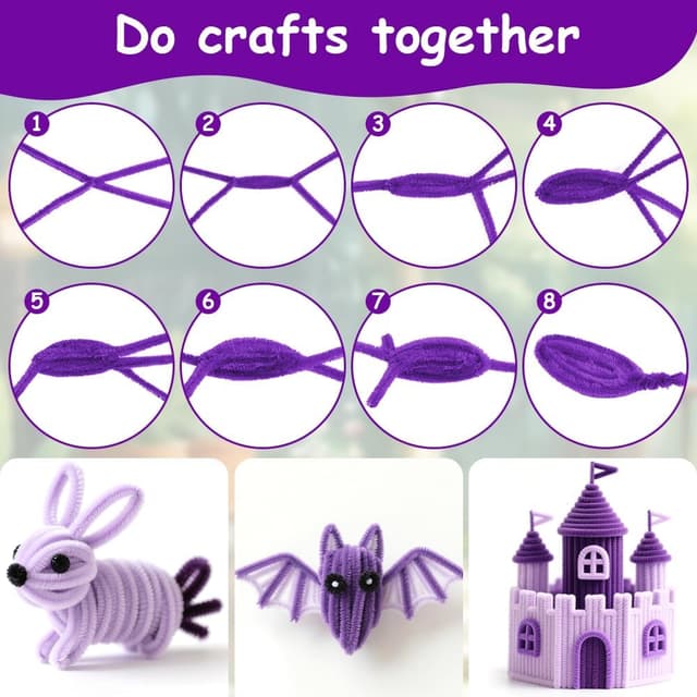 Thumbnail 2 de Ainiv 300PCS Pipe Cleaners 30cm pack