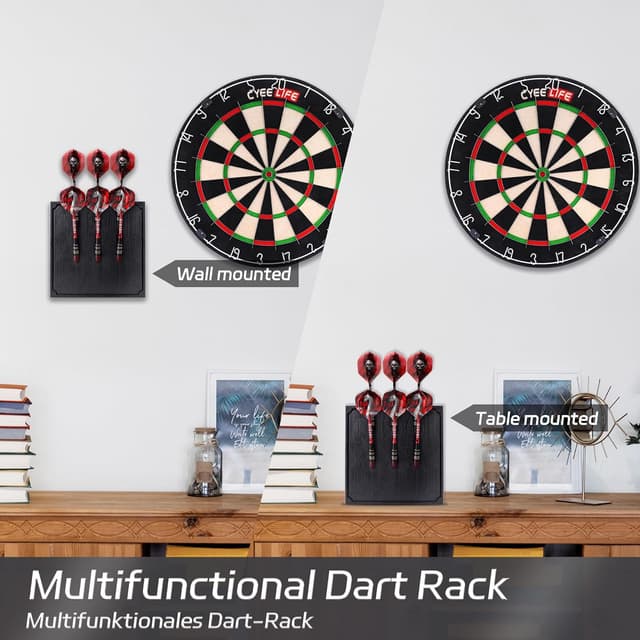 Thumbnail 2 de CyeeLife Wall Mounted Darts Holder for 6