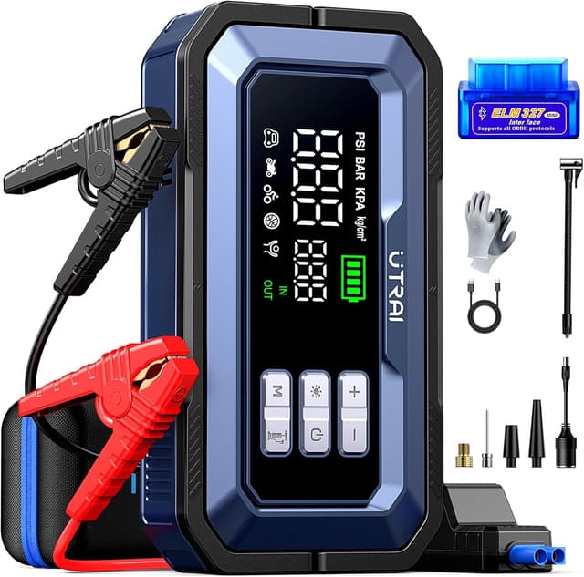 Detalle de UTRAI 7000A Starthilfe 16000 mAh