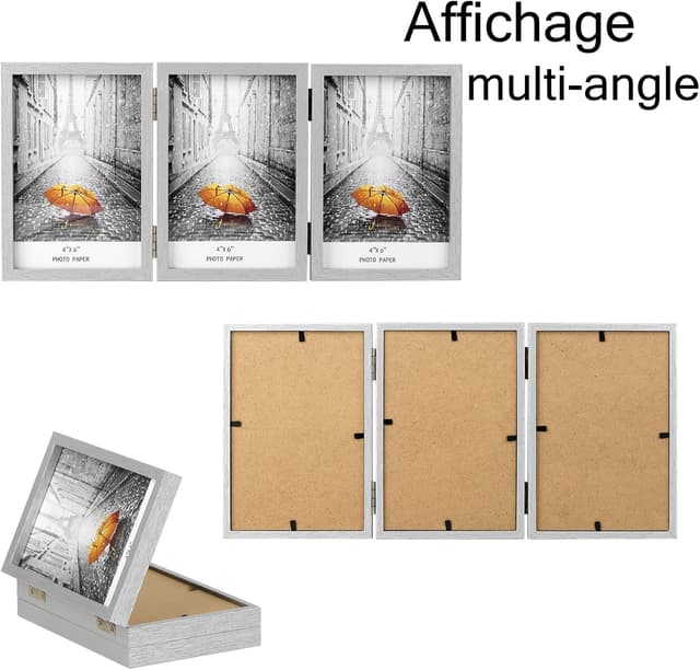 Thumbnail 5 de AVEAX Cadre Photo 10x15 cm Triple