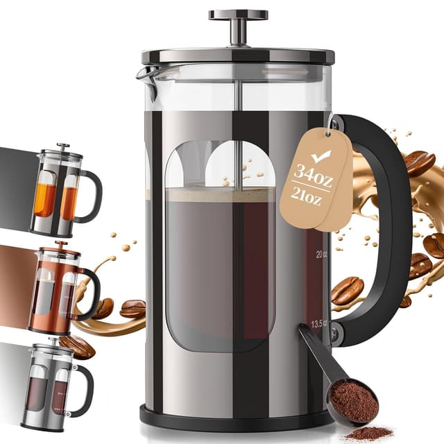 Imagen de Veken French Press 34oz en OfertitasTOP