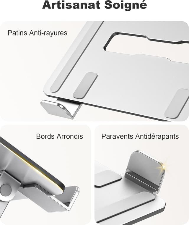 Thumbnail 3 de Babacom Support Portable Double Barres Réglables