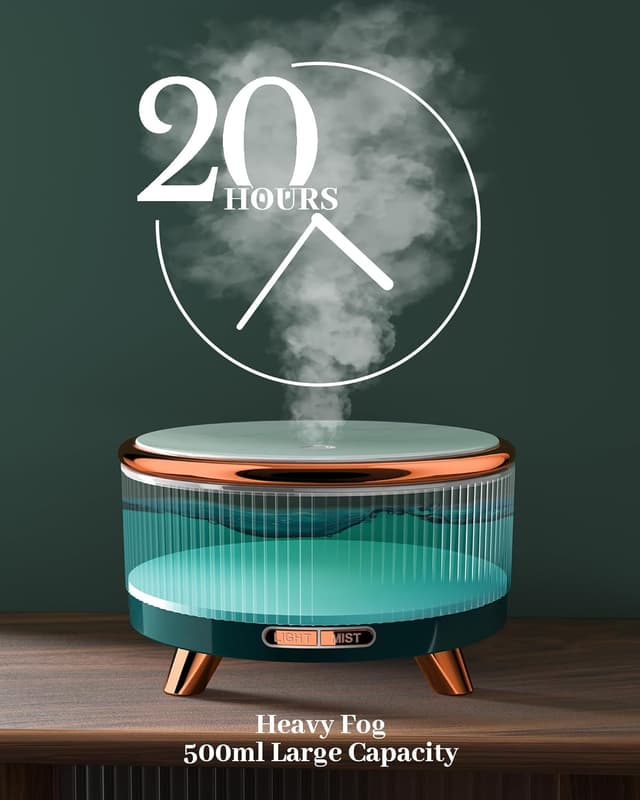 Thumbnail 2 de Aroma Diffuser 500 mL mit ätherischen Ölen