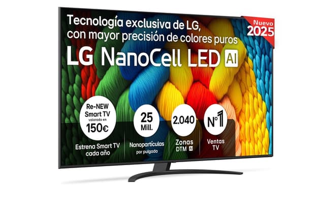 Imagen de LG NANO81 75" Nanocell 4K 2025 — Smart TV en OfertitasTOP