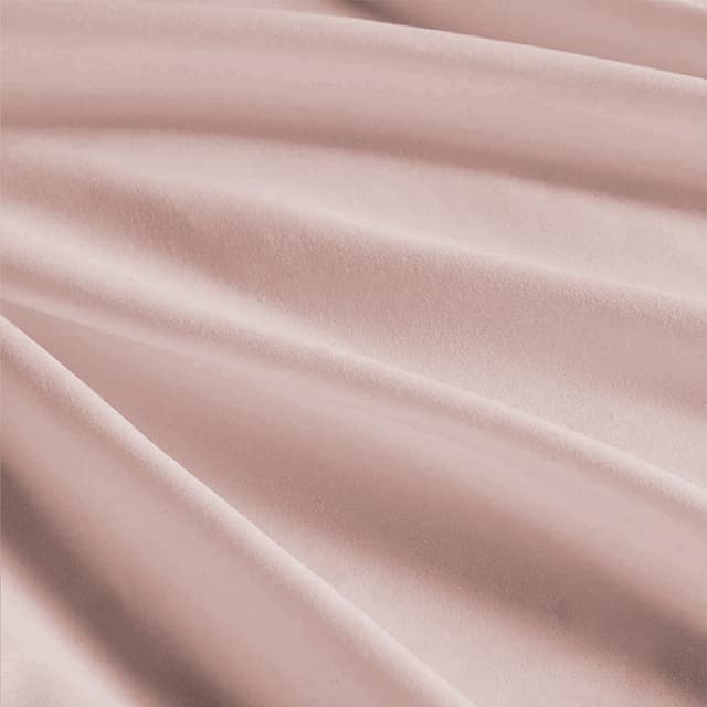 Detalle de My home store Blush Double Fitted Sheet 25 cm Deep Brushed Microfiber