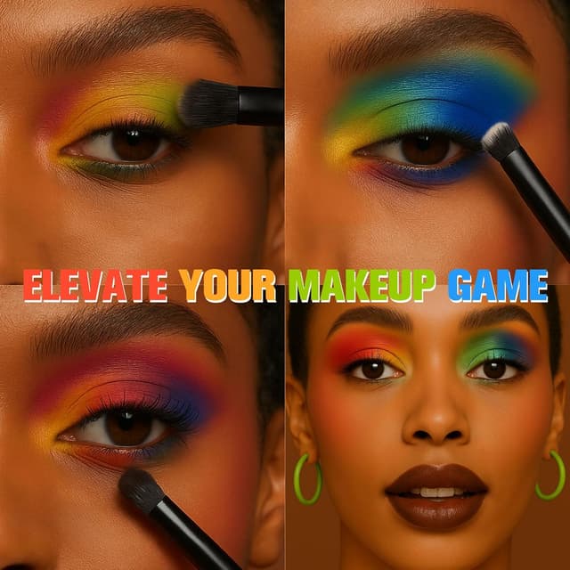 Detalle 2 de UCANBE Halloween Makeup Palette 15 color eyeshadow