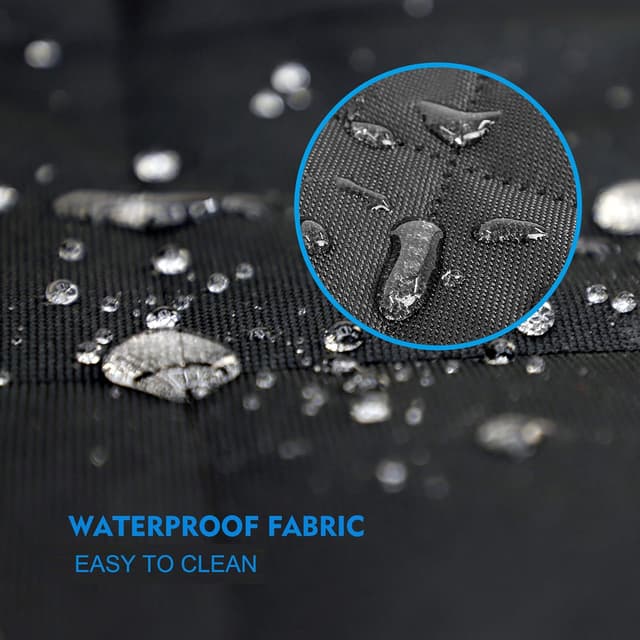 Detalle de Petnice Pet Back Seat Covers Waterproof Dog Travel Hammock with Seat Anchors (Large)