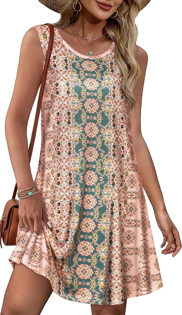Detalle de Summer Dresses Boho Tank Dress for Women