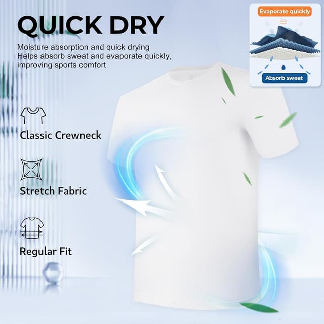 Thumbnail 2 de BAMBOO COOL Men's Undershirts Pack