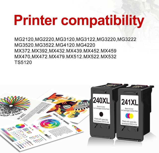 Detalle 2 de Oillike 240XL 241XL Ink Cartridges Pack