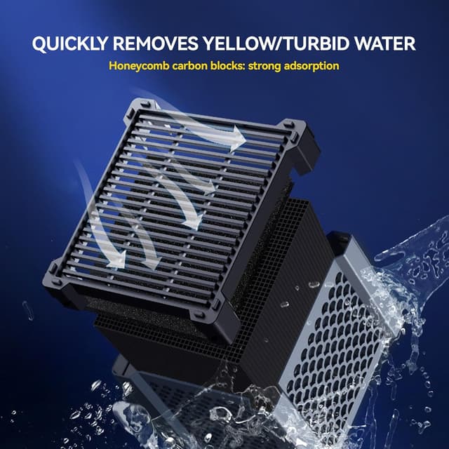 Thumbnail 6 de Rujevia Clever Cube Aktivkohle 2 Stück für Wasserreinigung 🐟