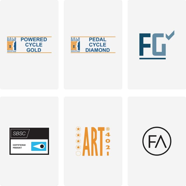 Detalle de ABUS Granit WBA 100 ancoraggio a parete e pavimento WBA 100, livello di sicurezza 20, nero