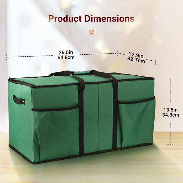 Thumbnail 4 de Mrrihand Christmas Ornament Storage Box 128