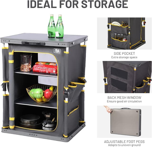 Detalle 2 de Timber Ridge Compact camping storage unit