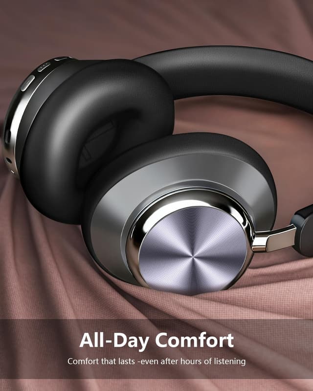 Detalle de Wentronic Y03 Bluetooth headphones, 48‑hour playtime