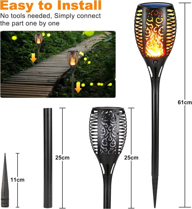 Thumbnail 6 de Moxled Solarlampen Außen Garten 6er Set