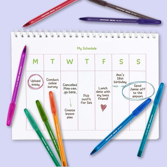 Detalle 1 de Paper Mate InkJoy 100ST Bolígrafo 1,0 mm caja 50 🖊