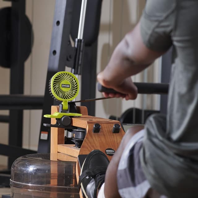 Thumbnail 4 de RYOBI RCF4-120G Ventilatore a Pinza Ø 9cm 2,0Ah