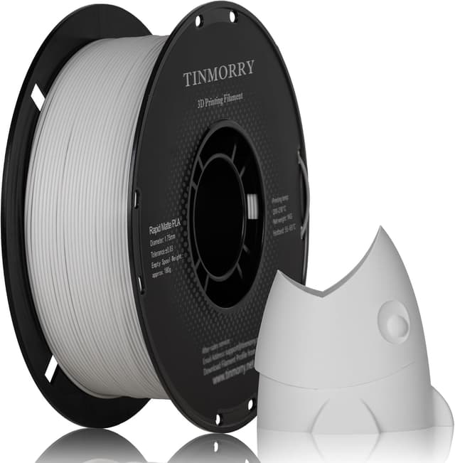 Detalle de TINMORRY PLA 1.75mm Matte Red 1kg spool for Bambu Lab FDM printers