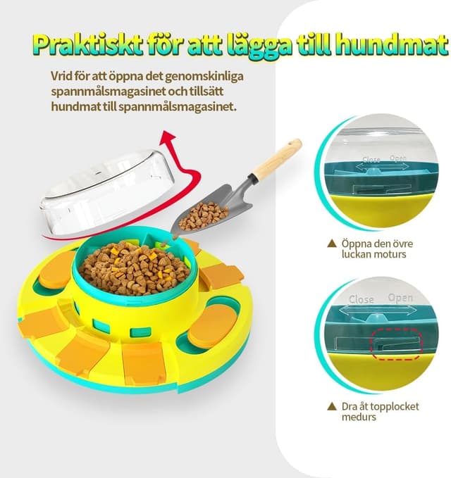 Detalle de CAROZEN Hundespielzeug 6 Fächer