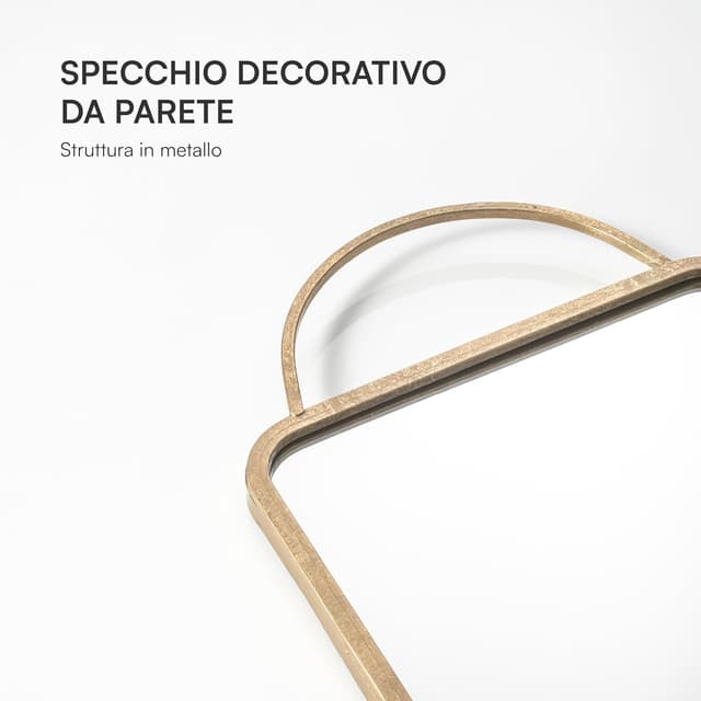 Detalle 2 de Specchio Baroni Home rettangolare 123 cm