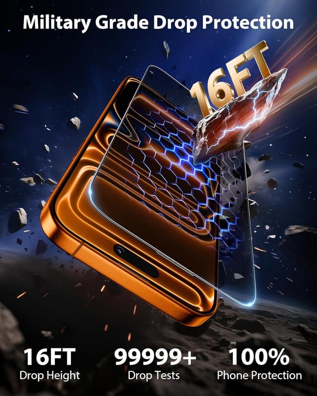 Thumbnail 3 de Mkeke iPhone 17 Pro Privacy Screen