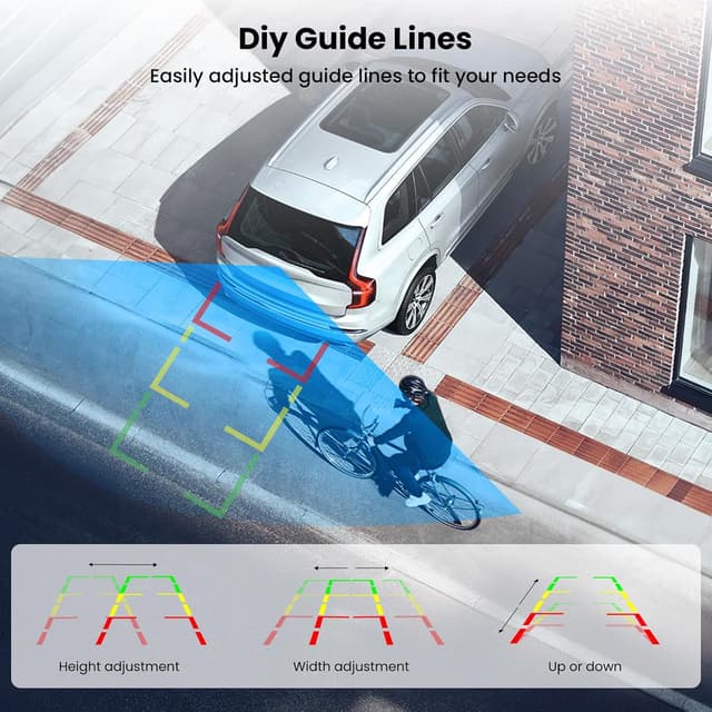 Thumbnail 6 de AUTO-VOX W12 5" HD 1080P reversing kit