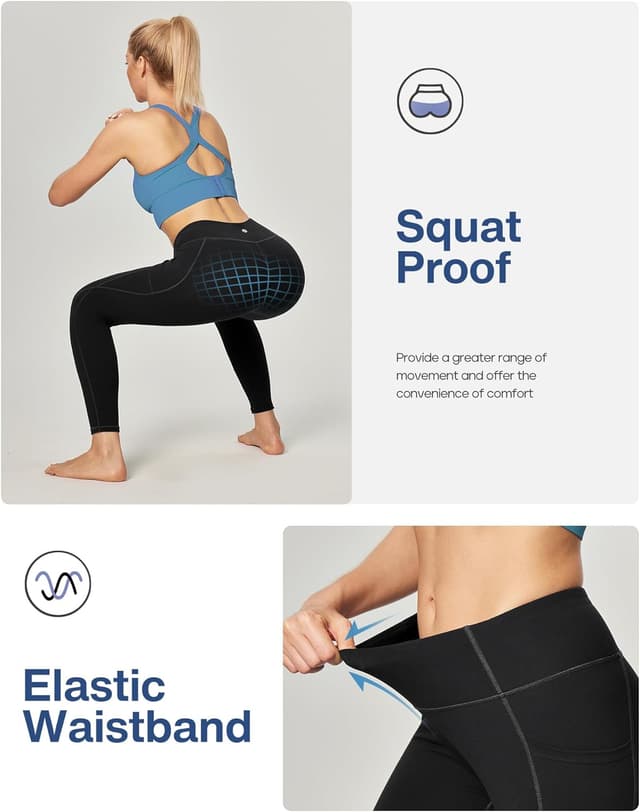 Thumbnail 5 de Heathyoga Leggings High-Waisted Tummy Control