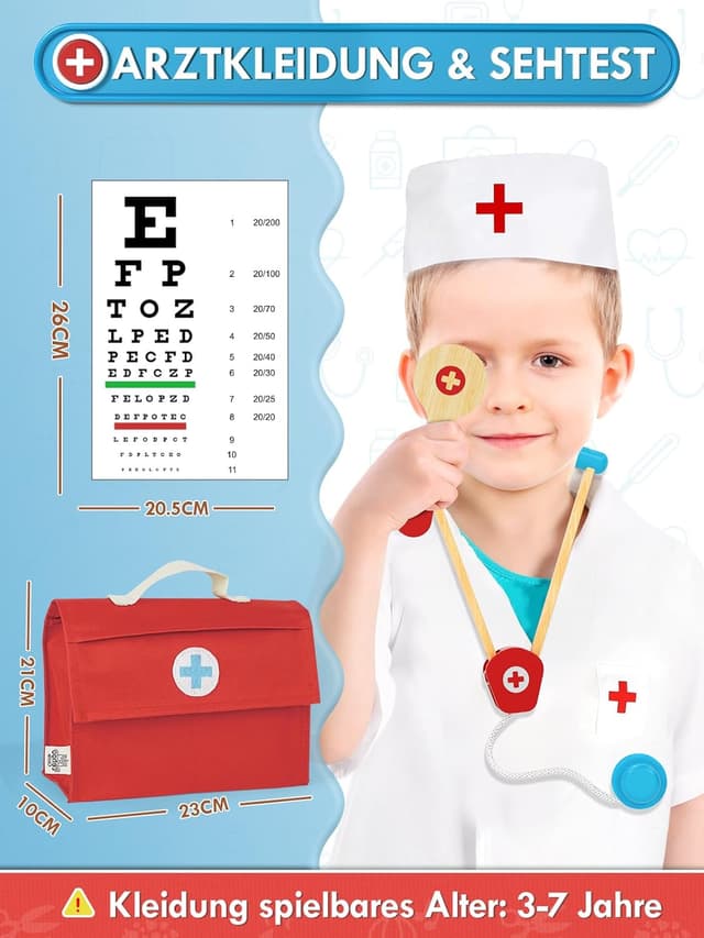 Thumbnail 4 de Lehoo Castle Arztkoffer 23 Teile