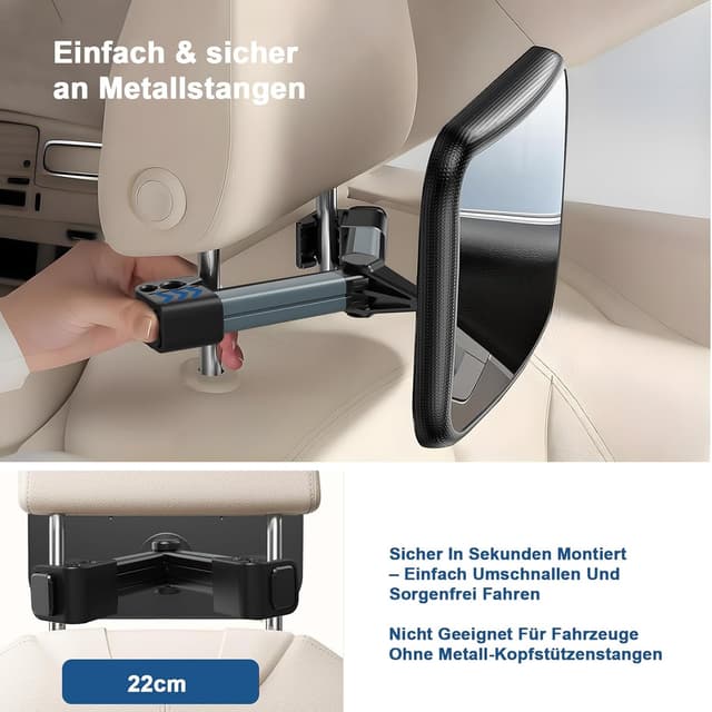 Thumbnail 2 de SURFOU Specchietto Retrovisore Bambini 360°