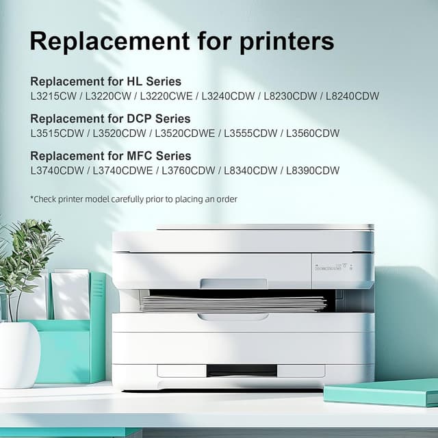 Detalle de LOFBLAT TN248 (TN-248CMYK/TN-248BK/TN-248VAL) kompatibles Toner-Value-Pack im 4er-Set für Brother