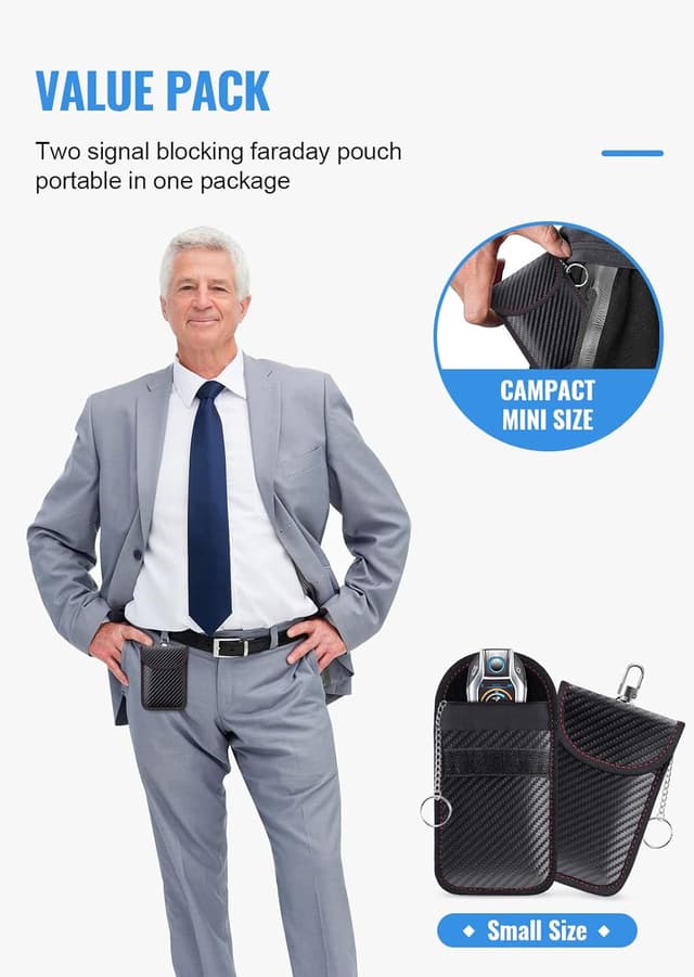 Thumbnail 5 de lanpard Faraday Pouch 2-pack 🔒