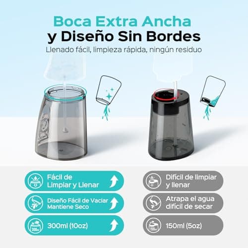 Thumbnail 6 de COSLUS C51 irrigador dental bucal portátil inalámbrico con 3 modos, 18 niveles y depósito de 300 ml (IPX7)