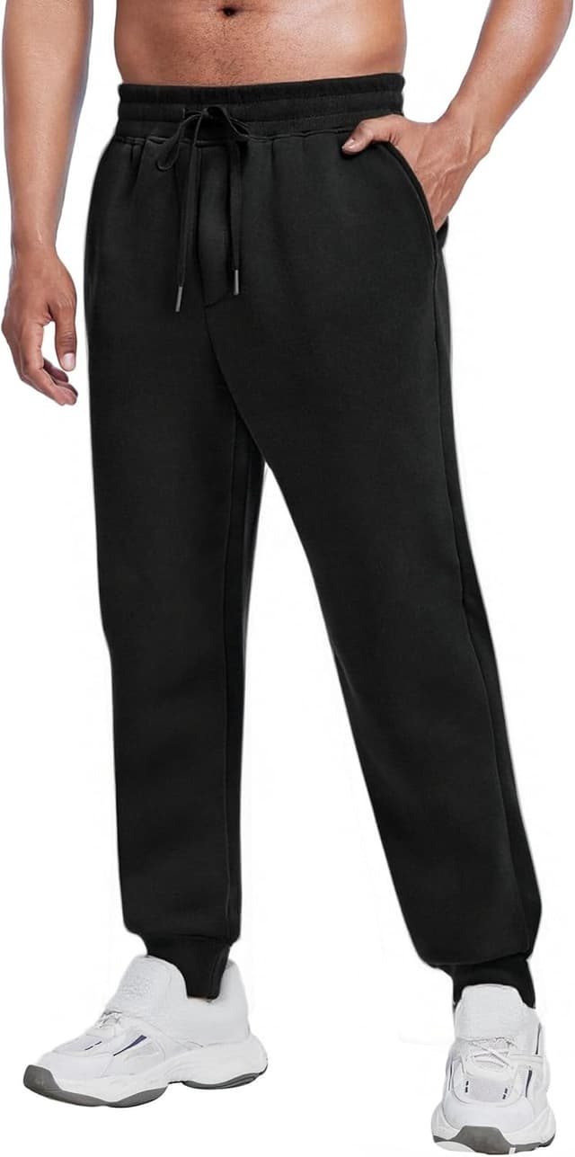 Detalle de PINSPARK Fleece Lined Sweatpants joggers