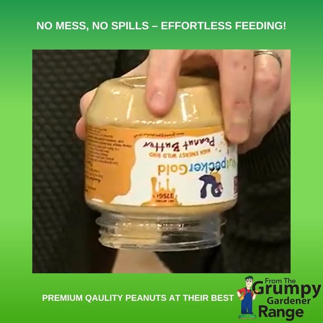 Thumbnail 2 de Grumpy Gardener NutPecker Peanut Butter Bird Food 8×330g 🐦